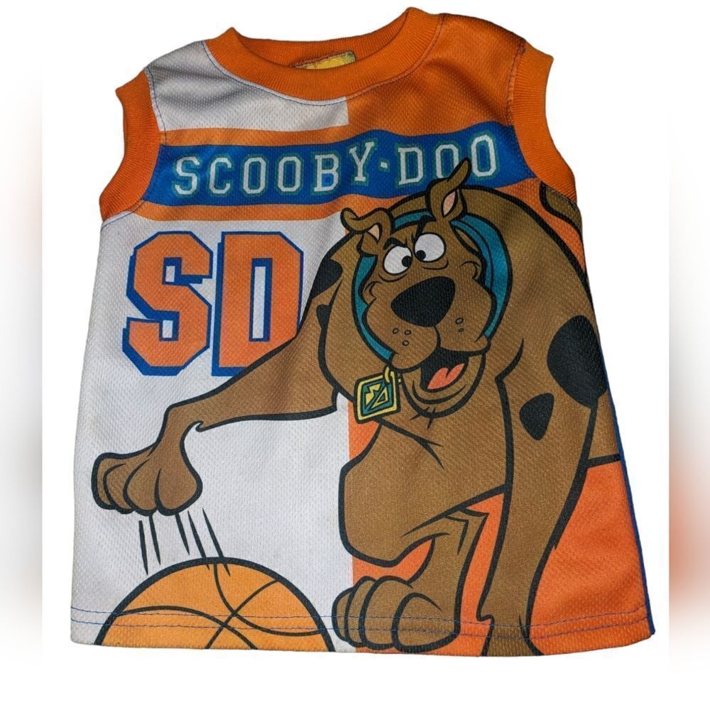 Scooby Doo vintage basketball jersey size 2T‎